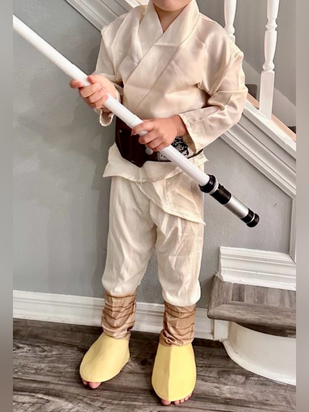 Star Wars / Star Warrior Jedi Kids Halloween Costume